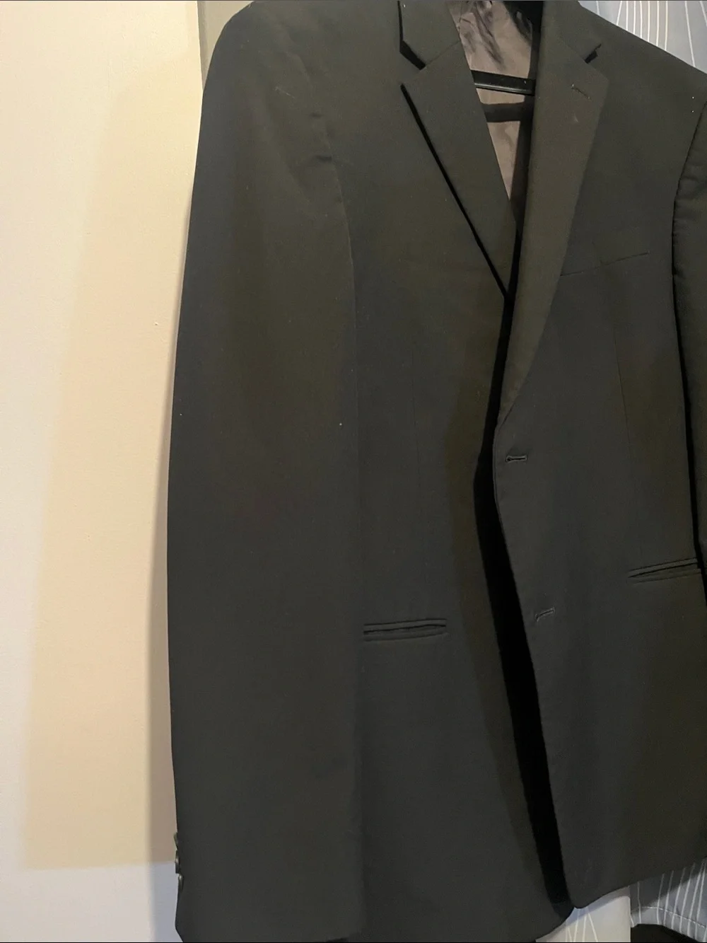 Tommy Hilfiger Blazer Black Single Breasted Pockets Casual Business Work Meeting